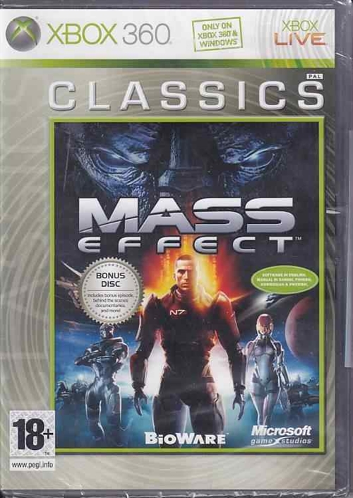 Mass Effect - Classics - I folie - XBOX 360 (AA Grade) (Genbrug)